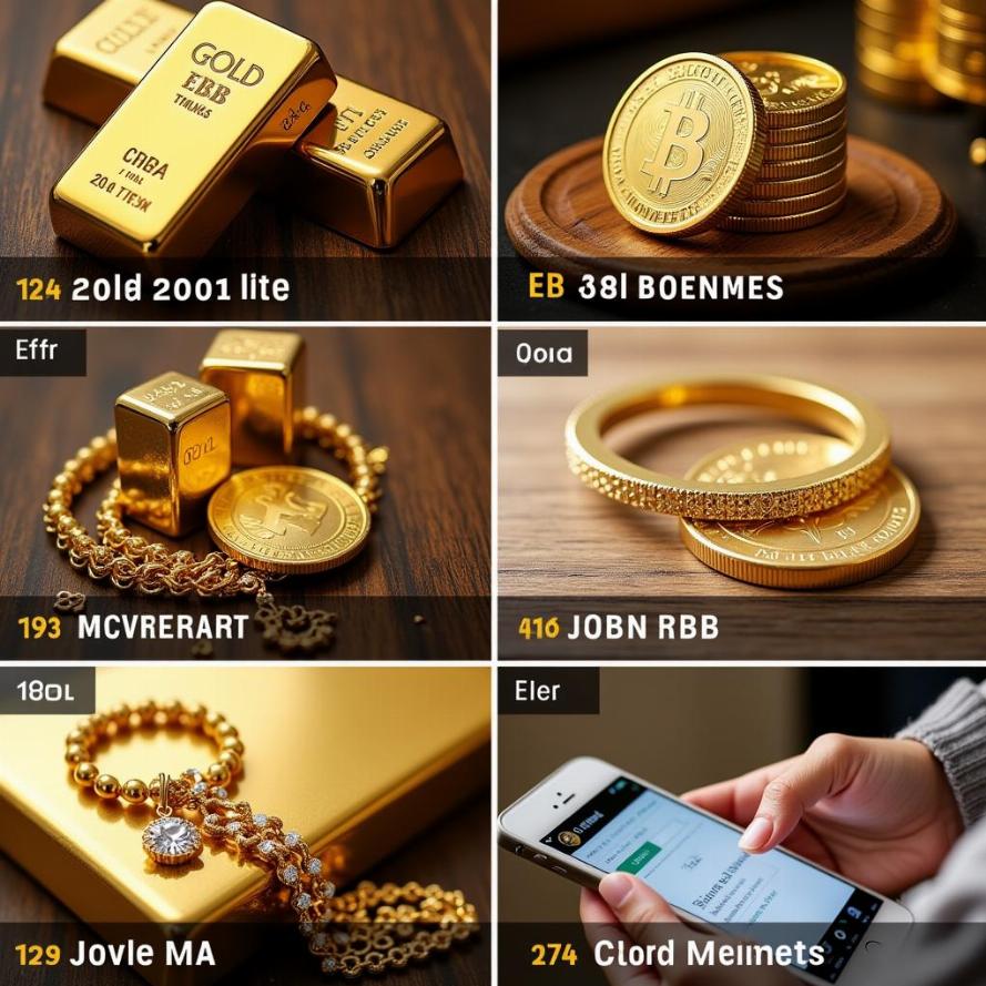 Các hình thức đầu tư vàng 24k