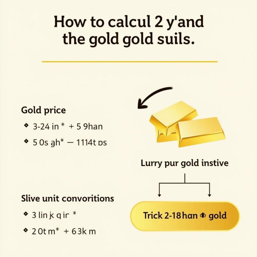 Cách tính giá 2 phân vàng 18k