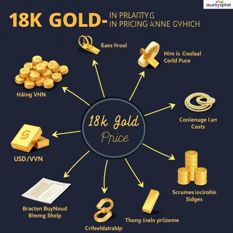 Yếu tố ảnh hưởng giá vàng 18k